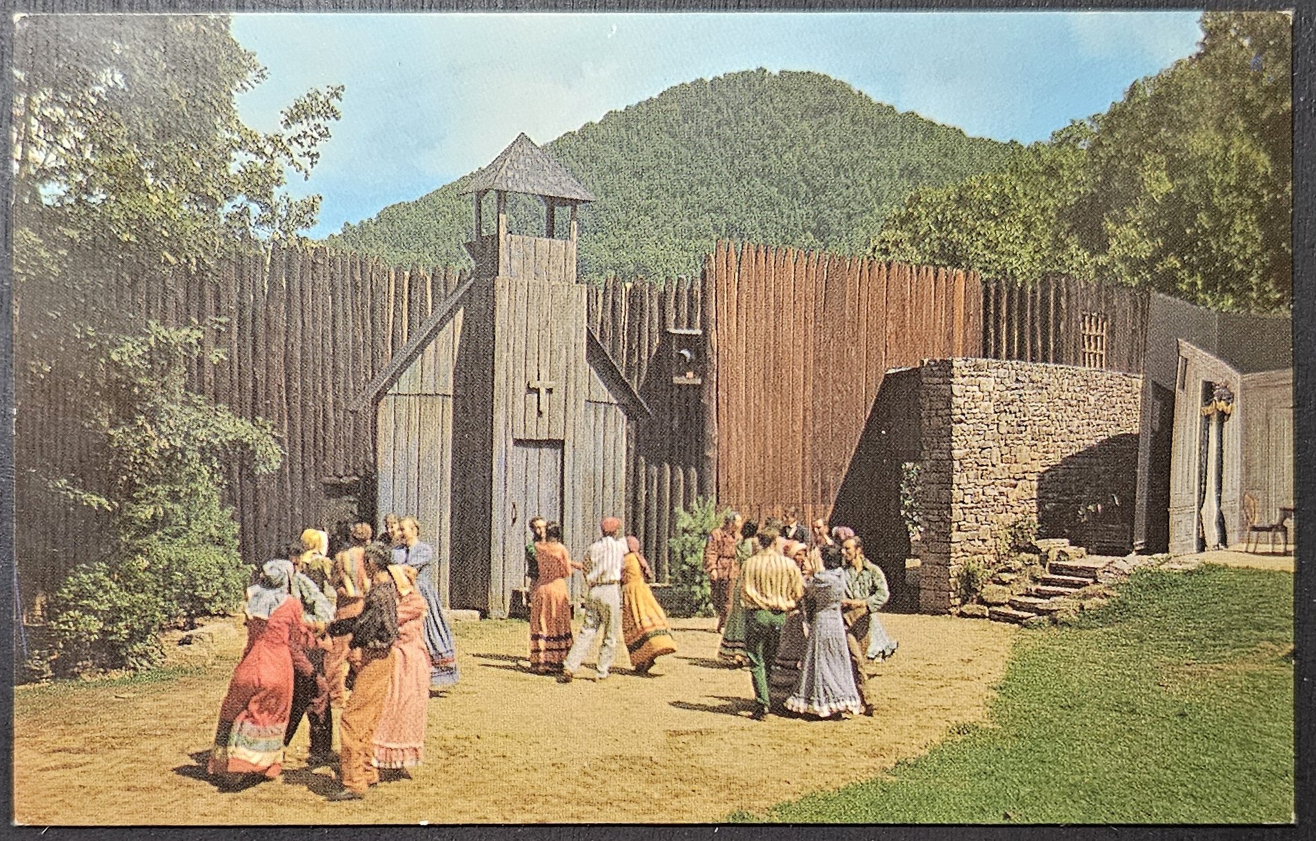 (image for) postcard USA - NC - North Carolina #0038